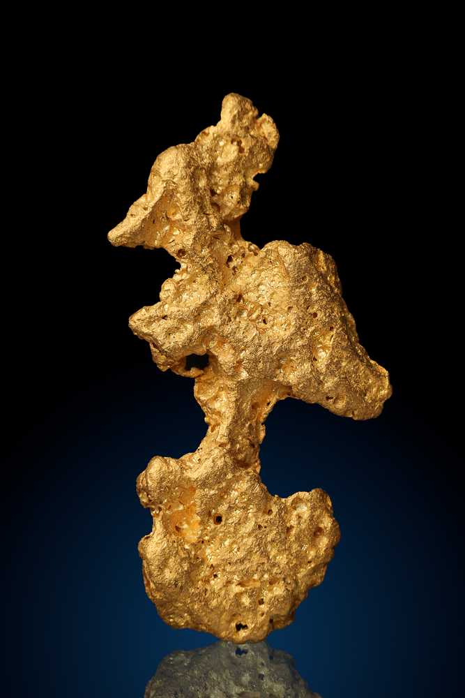 Unique and Long - Natural Australian Gold Nugget - 62.3 grams